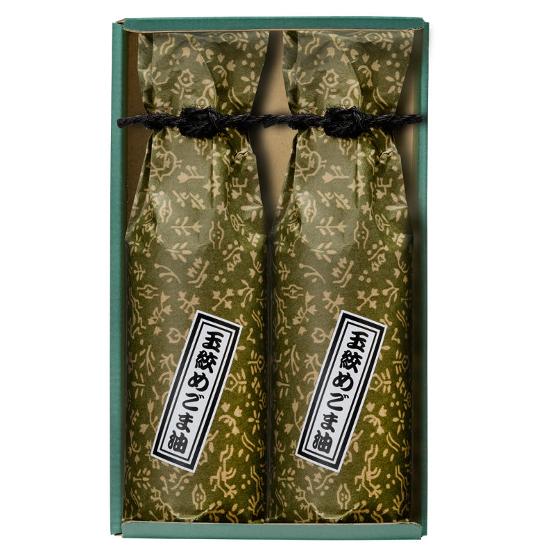 油茂製油のごま油2本ギフトセット